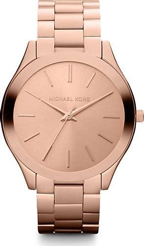 michael kors damenuhr rosegold billig